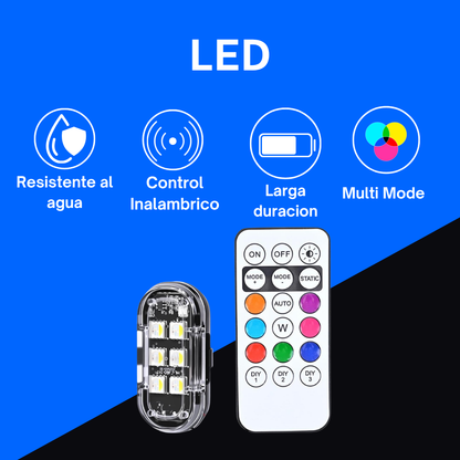 Luces LED Ambientales para Coche